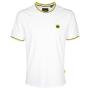 Mens Tee - White. Standard fit, features.